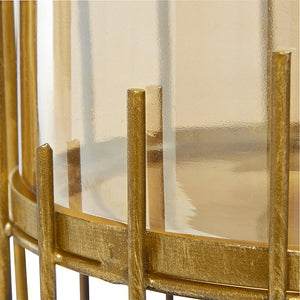 Venus Golden Metal Candle Holder Candle Holders The June Shop   