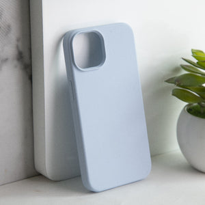 Colour Drop Silicone iPhone 12/12 Pro Case Mobile Phone Cases June Trading Light Blue  