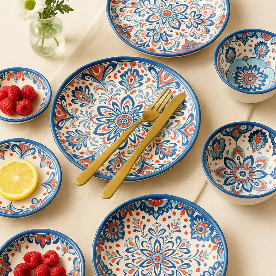 Zanzibar Accent 24 Piece Luxury Dinner Set