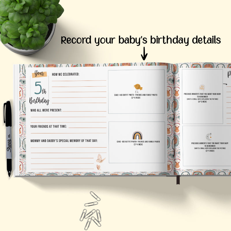 Baby Record Book - You Stole Our ❤️ Baby Record Books June Trading   