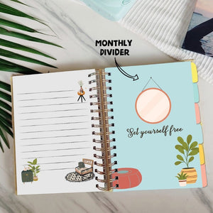 Undated Yearly Planner - Sassy Girl Undated Planners June Trading   