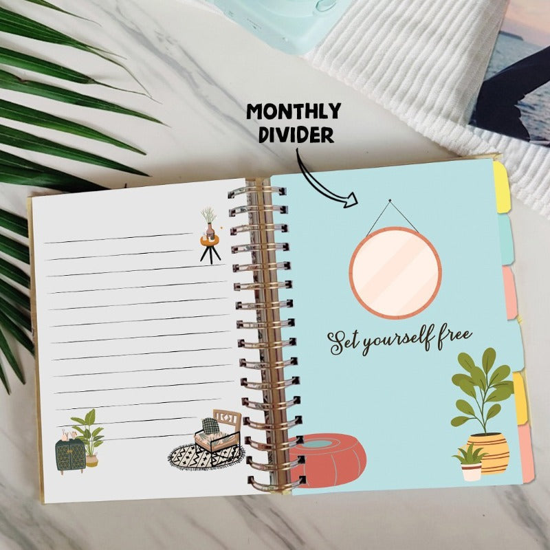 Undated Yearly Planner - Sassy Girl Undated Planners June Trading   