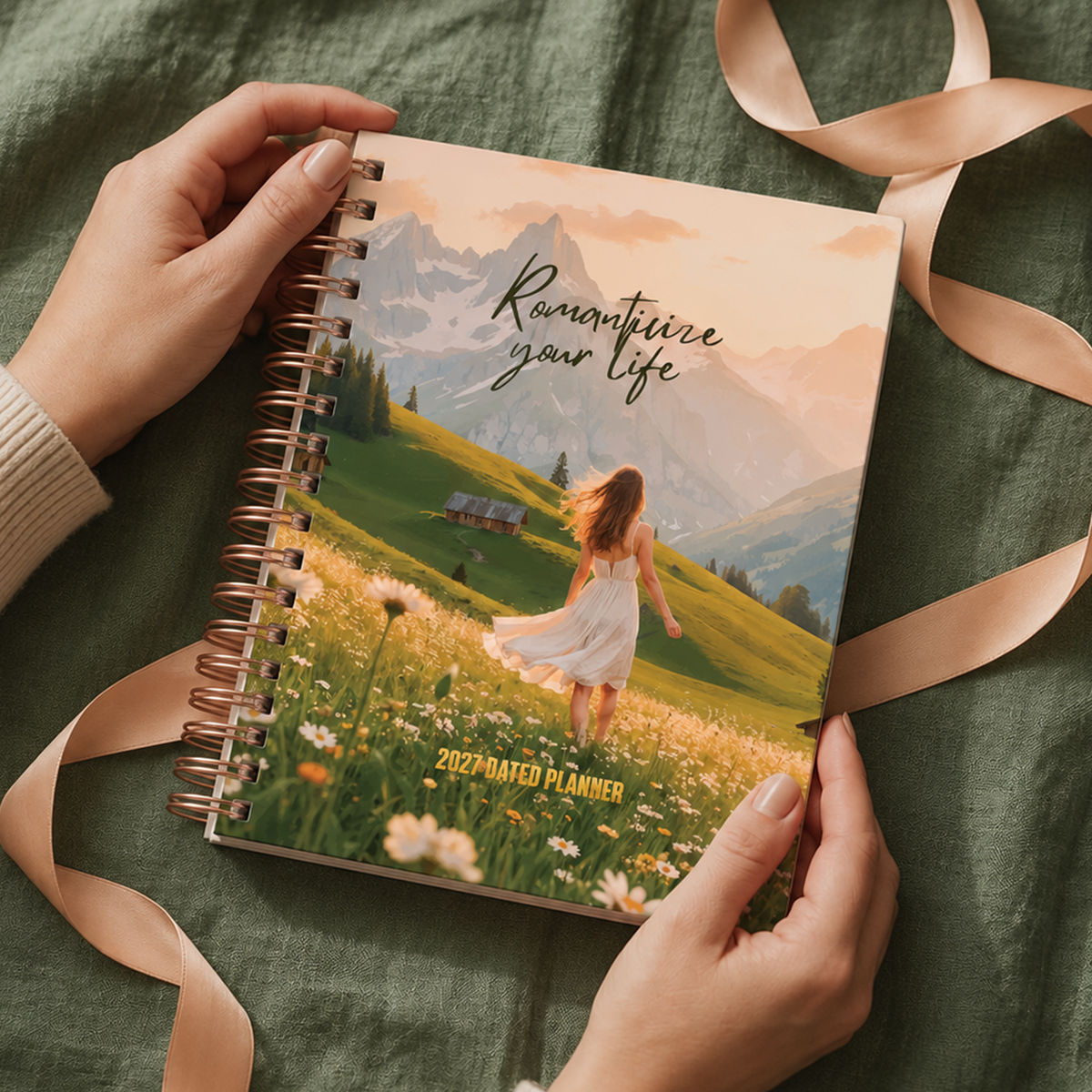 Romanticize Your Life 2027 dated planner alternate product view