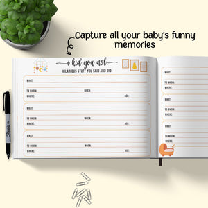 Baby Record Book - Tiny Miracle Baby Record Books June Trading   