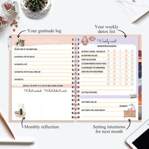 Undated Yearly Planner - Make It Happen Today Undated Planners June Trading   