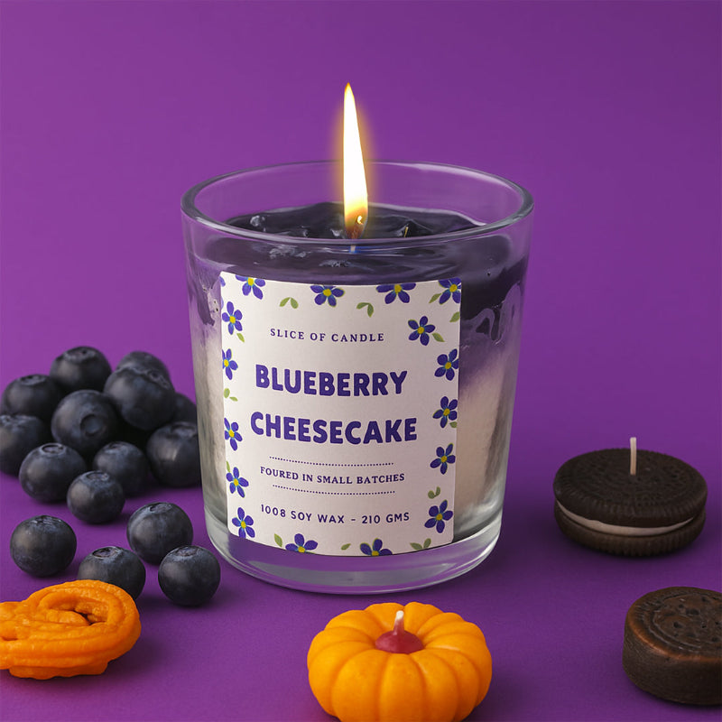 Blueberry Cheesecake Candle