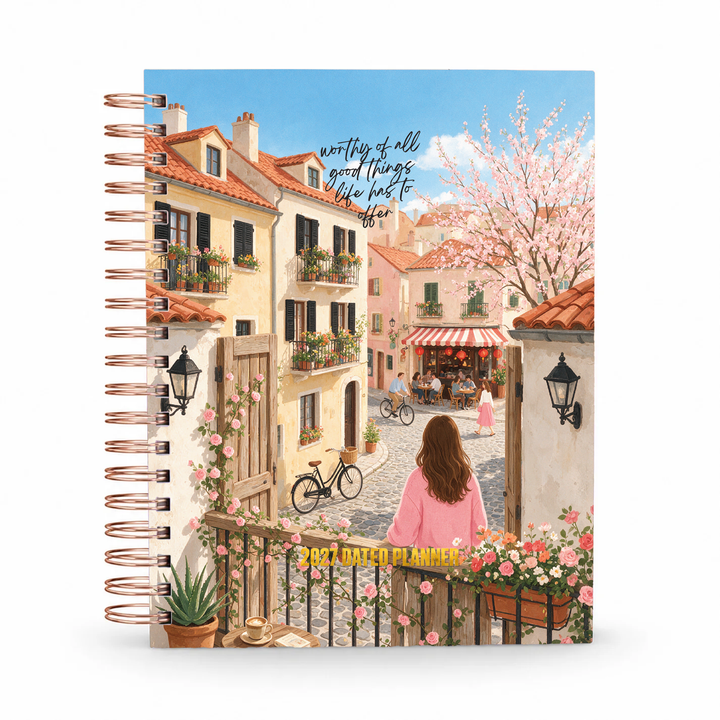 Worthy Of All Good Things 2027 dated planner cover