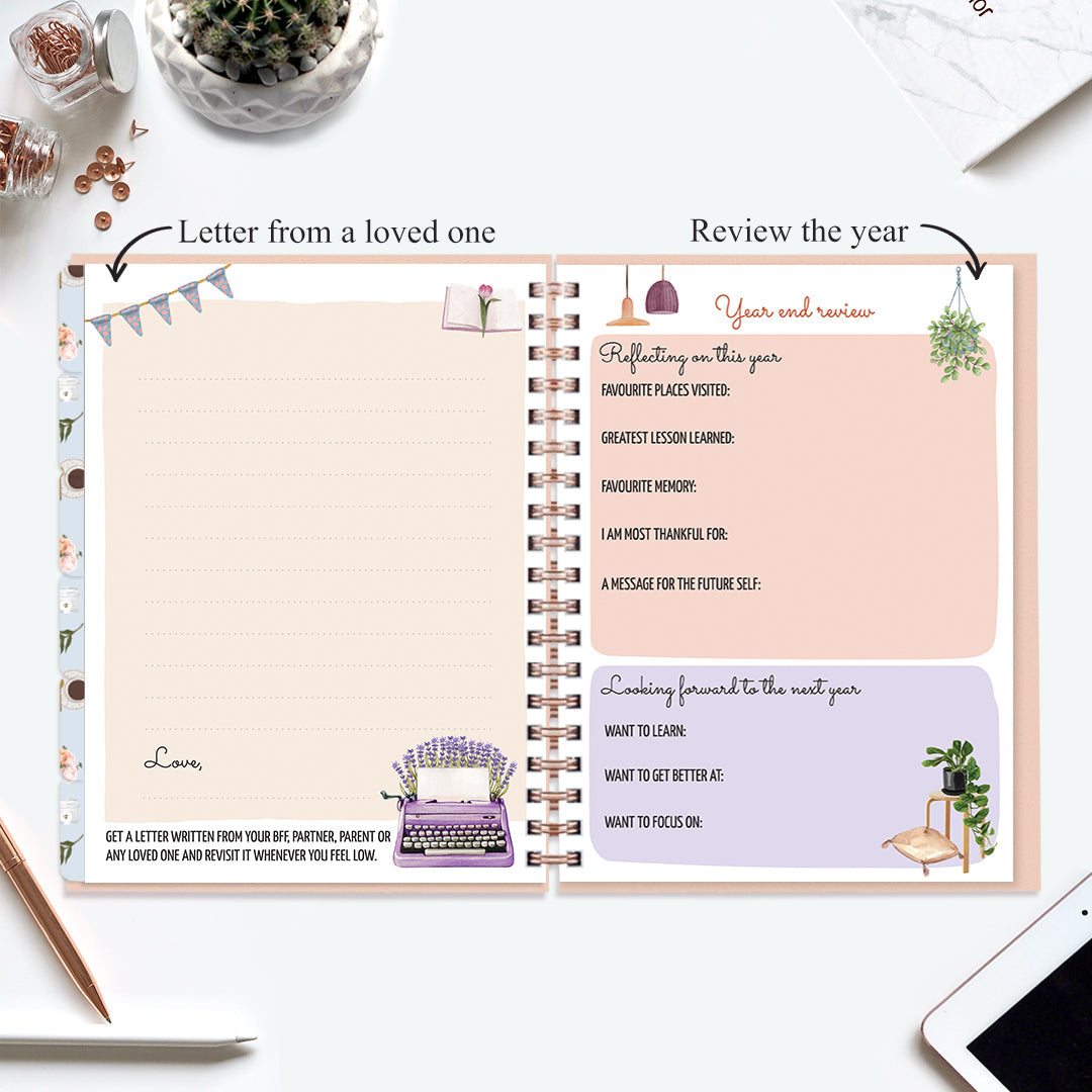 You Don't Have To Be Perfect — Undated Planner + Ultimate Sticker Book