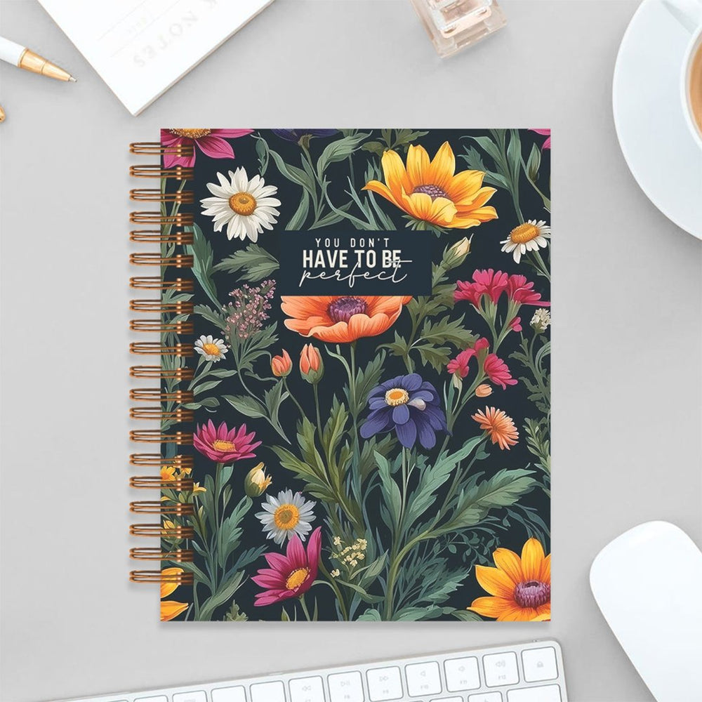 You Don't Have To Be Perfect — Undated Planner + Ultimate Sticker Book