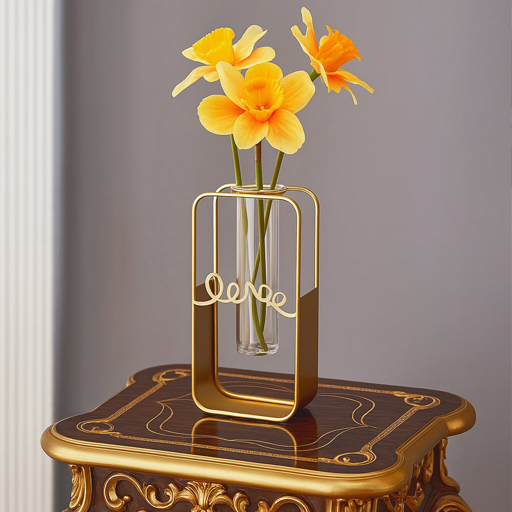 Boxy Test Tube Planter