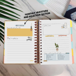 Undated Yearly Planner - Rebel With Cause Undated Planners June Trading   