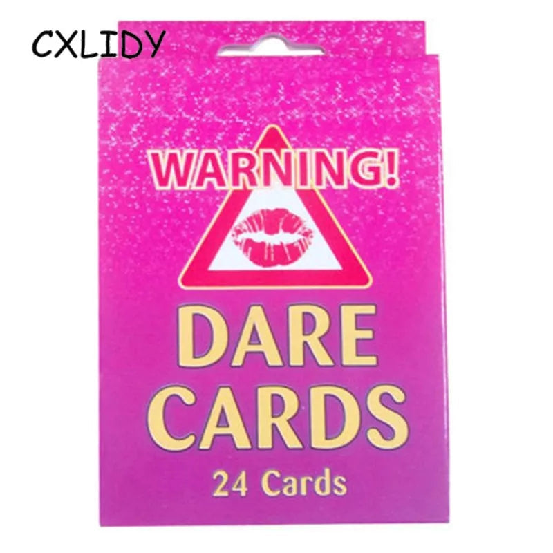 Dare Card Pack Of 24 Pc Party Prop Coral Tree   