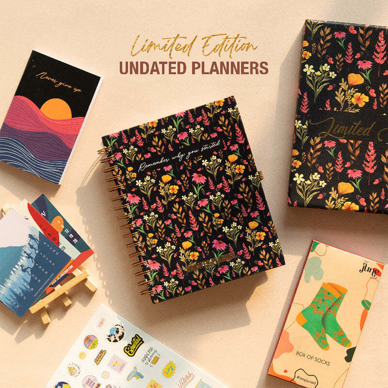 Limited Edition Undated Planner - Remember Why You Started