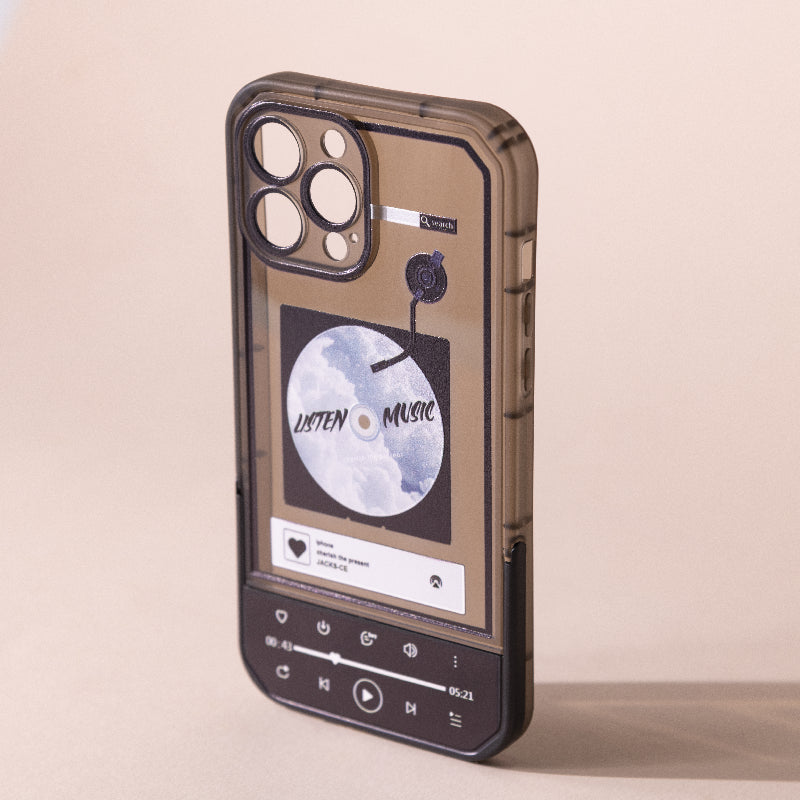 Listen Music Kickstand 2.0 Edition Apple iPhone 13 Pro Max Case iPhone 13 Pro Max June Trading   