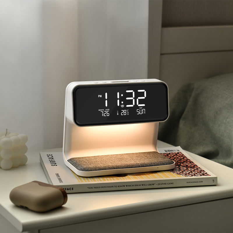 AuraWake Ultimate Alarm and Wireless Charging Solution