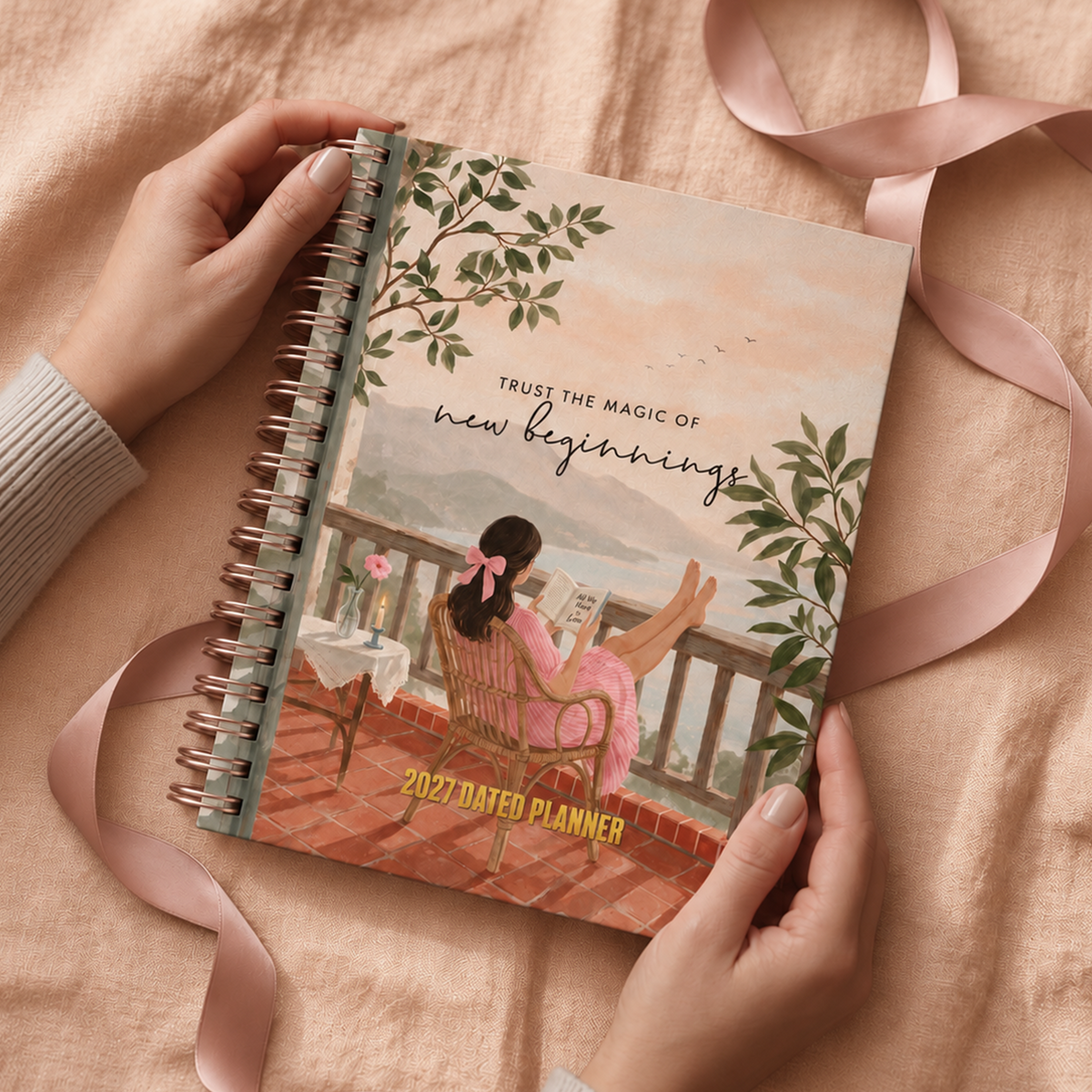 Trust The Magic Of New Beginnings 2027 dated planner alternate product view