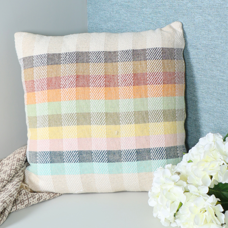 Plaid Cushion Cover