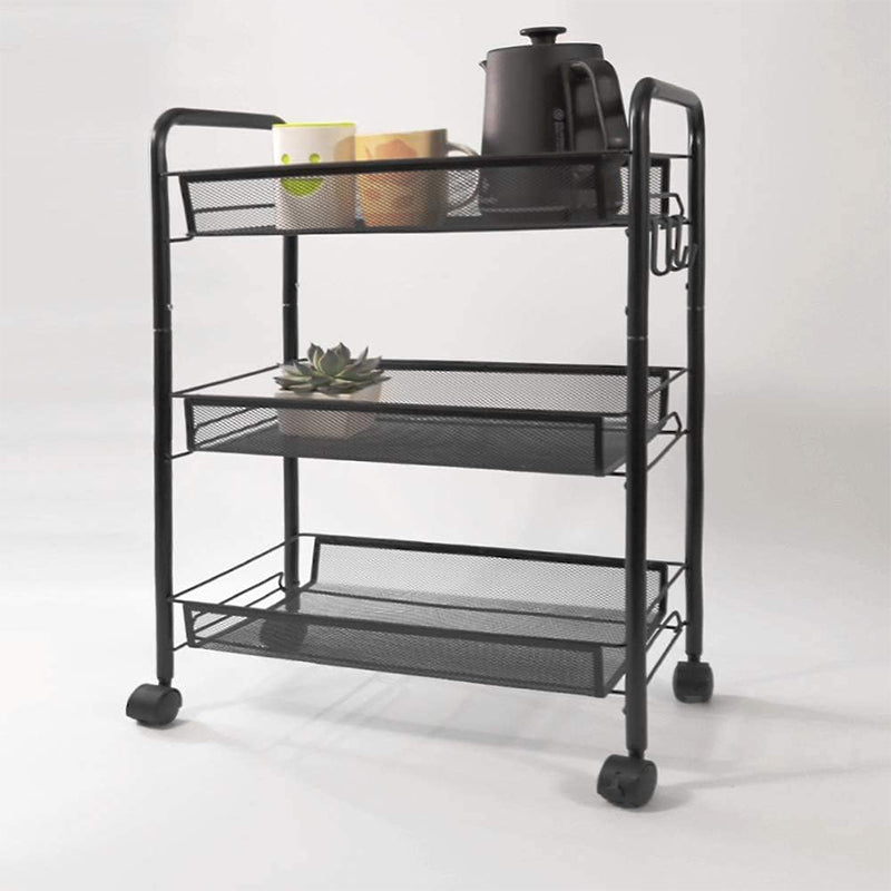 3-Tier Mesh Trolley Organizer