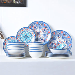 Zanzibar Accent 24 Piece Luxury Dinner Set Dinner Sets June Trading   
