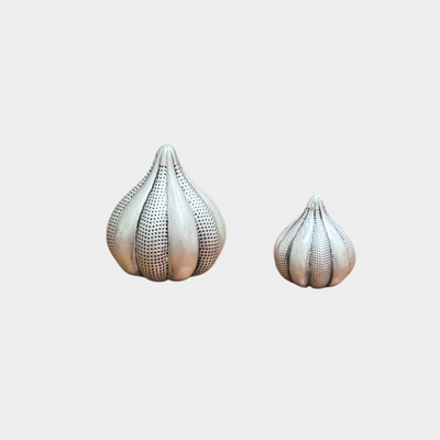 Handcrafted Silver-Plated Modak Set Of 2 – For Ganesha & Mushak