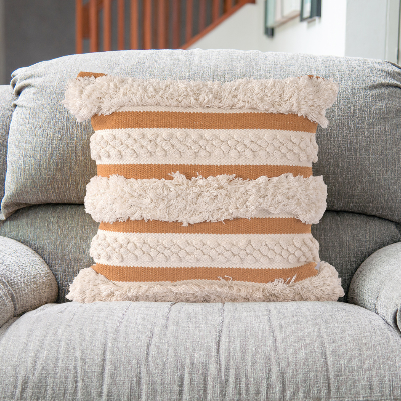 Boho Chic Chunky Handwoven Cushion Cover