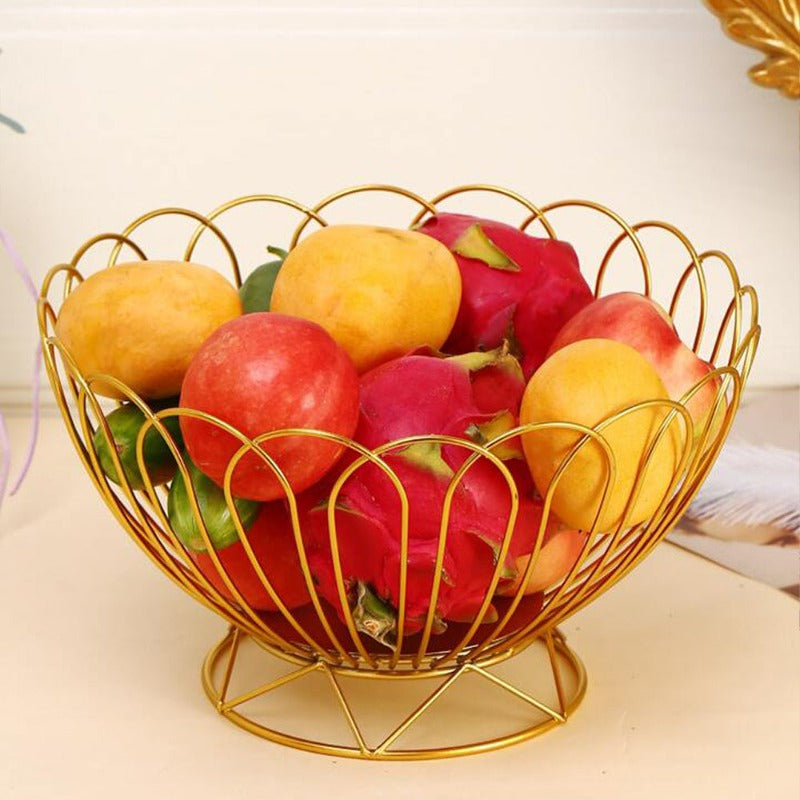 Chic Opulence Contemporary Accent Basket