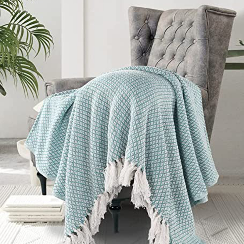 Soft Cotton Bed Throw