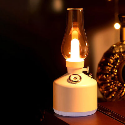 Vintage Humidifier Aromatherapy Diffuser with LED Light