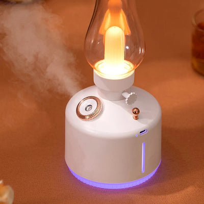 Vintage Humidifier Aromatherapy Diffuser with LED Light