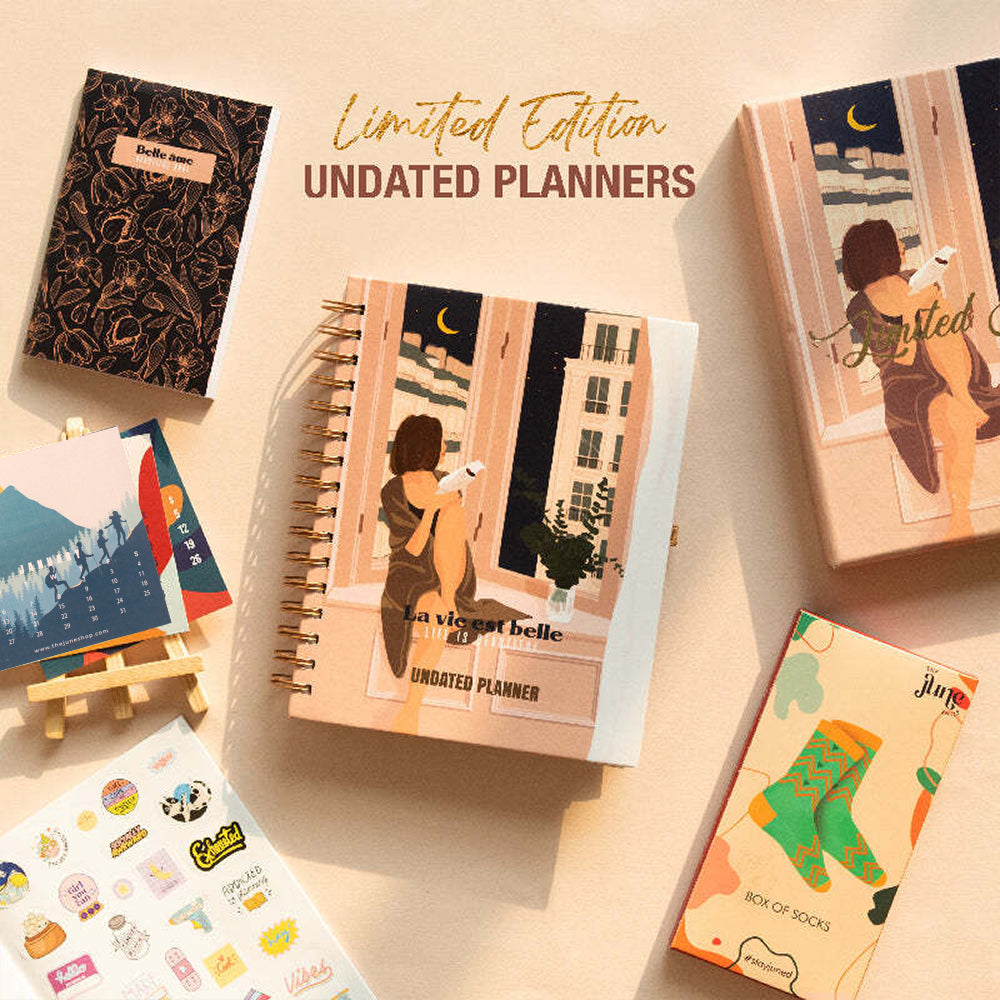 Limited Edition Undated Planner - La Vie Est Belle