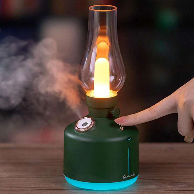 Vintage Humidifier Aromatherapy Diffuser with LED Light