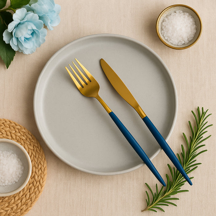 Suave Grey Ceramic Plate