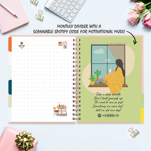 Shine Like The Universe - Undated Yearly Planner Undated Planners June Trading   