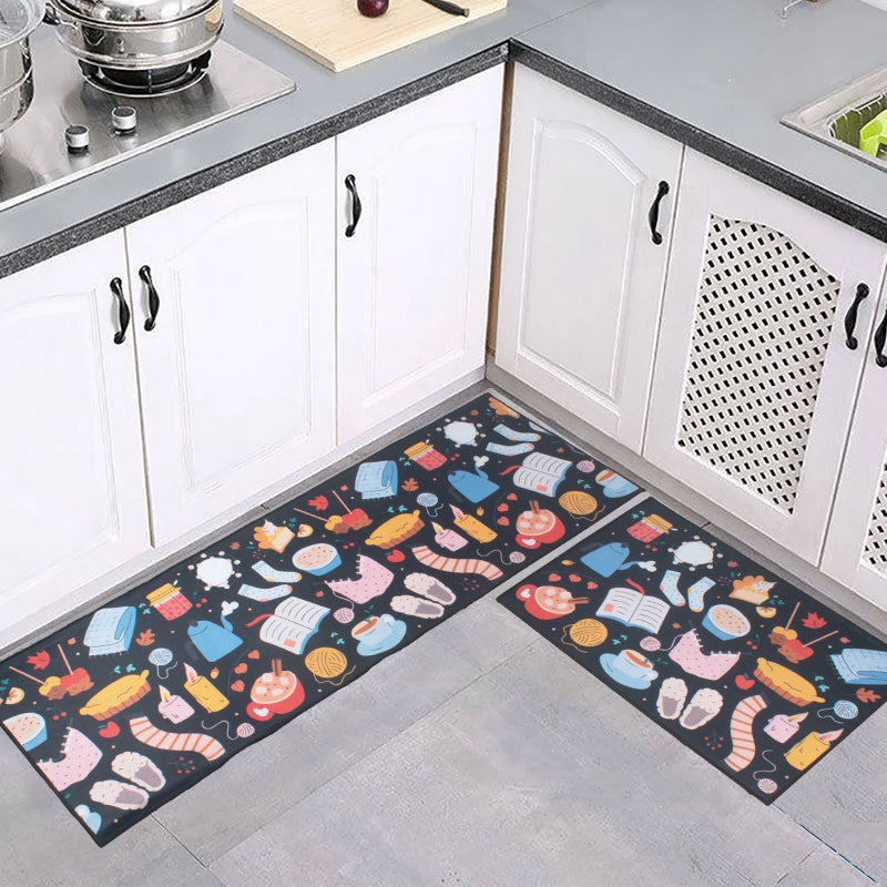 Love For Kitchen, Kitchen Mats (Set of 2)