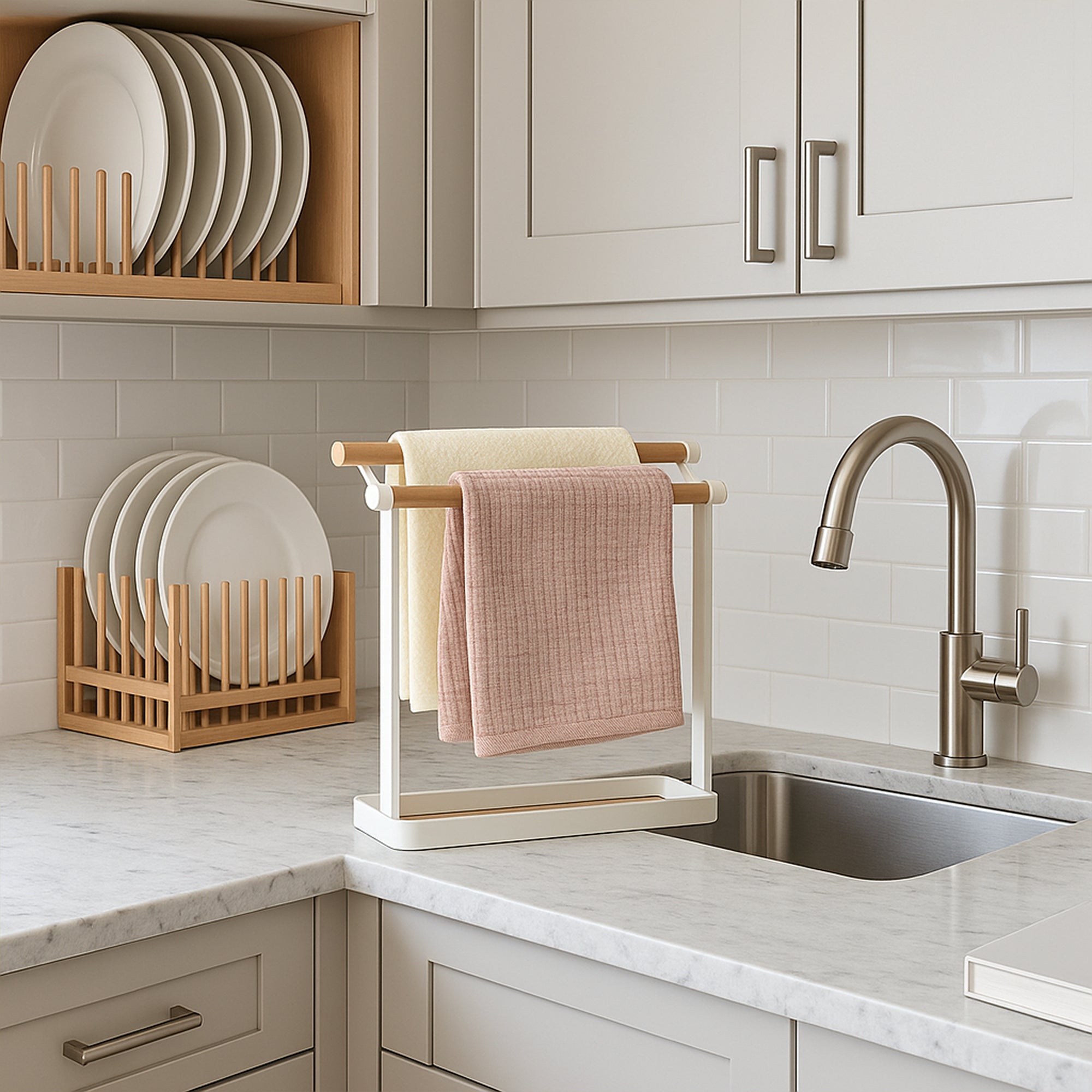 Double Rod Towel Holder