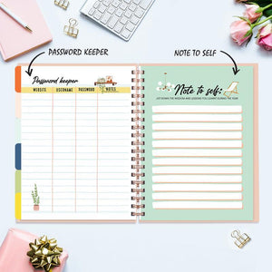 Undated Yearly Planner - Never Apologize For Who You Are Undated Planners June Trading   