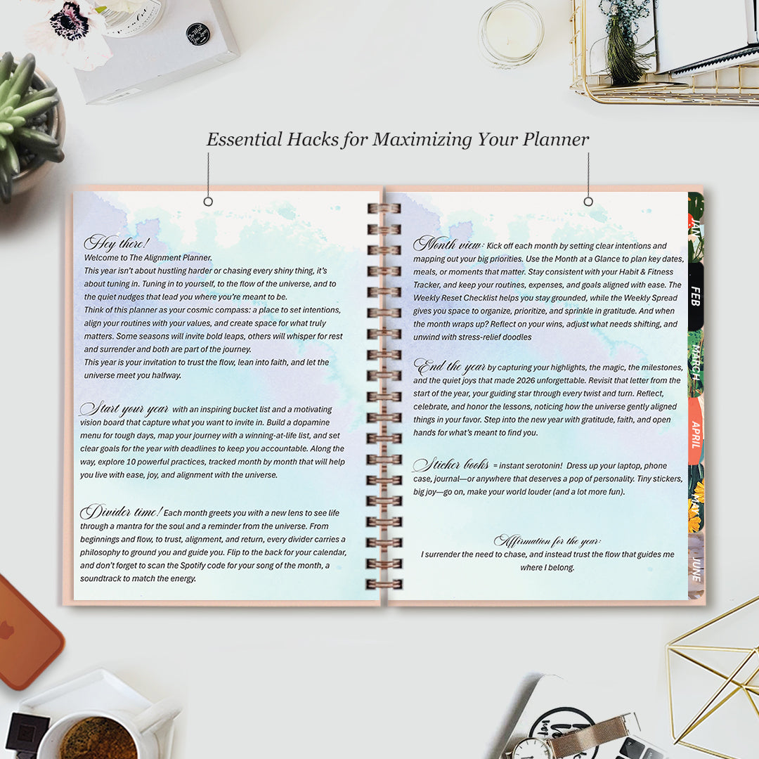 Push Your Limit — 2026 Dated Planner