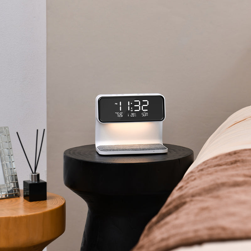 AuraWake Ultimate Alarm and Wireless Charging Solution