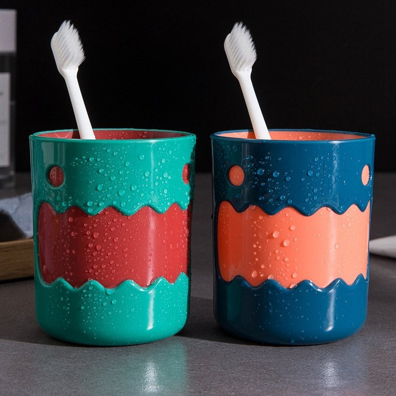 Monster Toothbrush Holder Toothbrush & Holders June Trading Blue and Cream  
