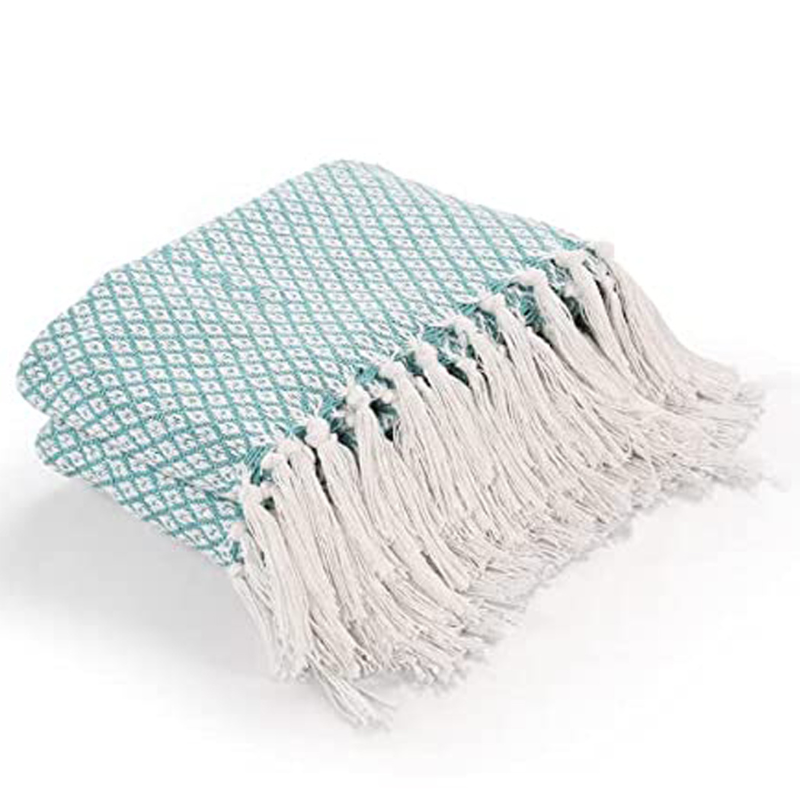 Soft Cotton Bed Throw