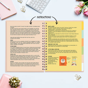 Undated Yearly Planner - Wake Up Beauty, Time To Beast Undated Planners June Trading   