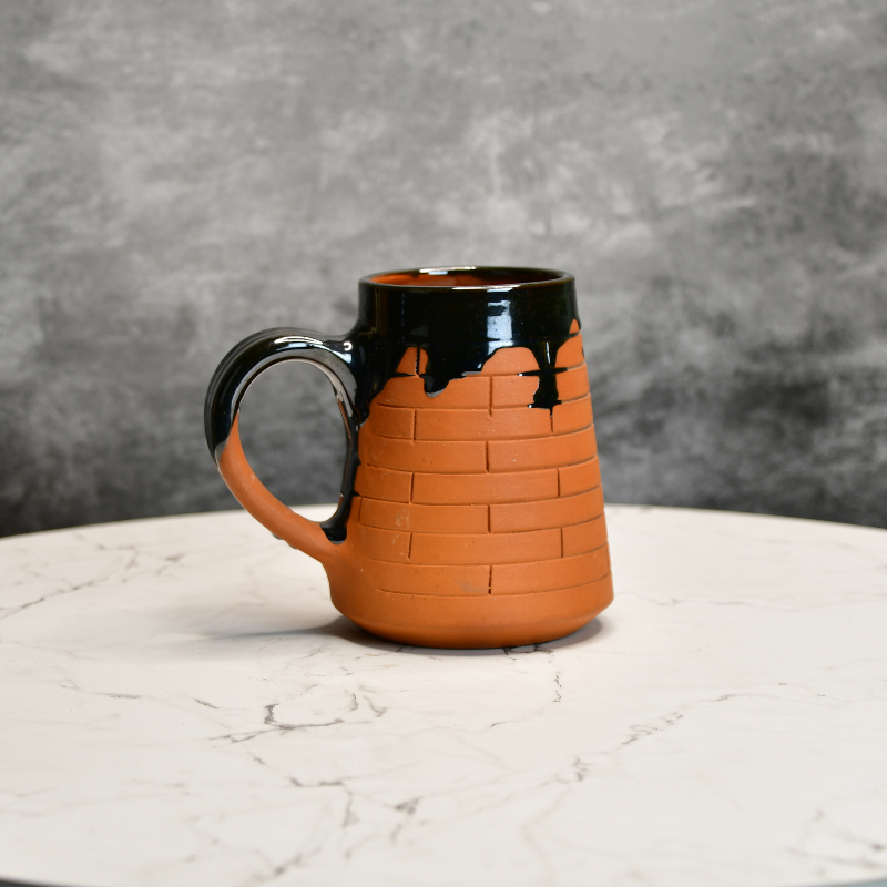 Terracotta Beer Mug (Set of 2)