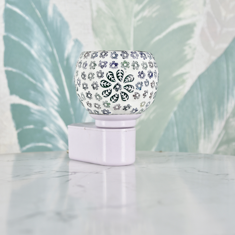 Sowpeace Floral Mosaic Camphor Lamp