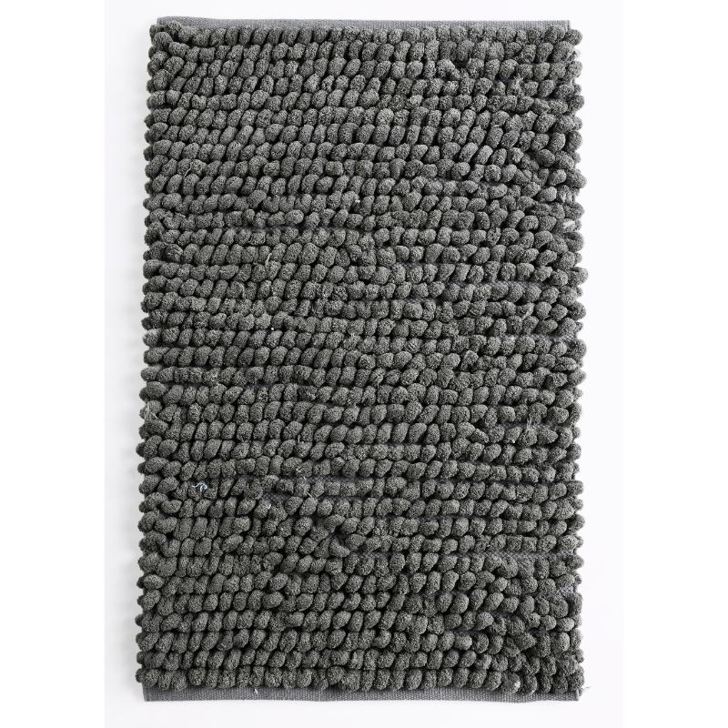 Bubble Bathmat Charcoal Color
