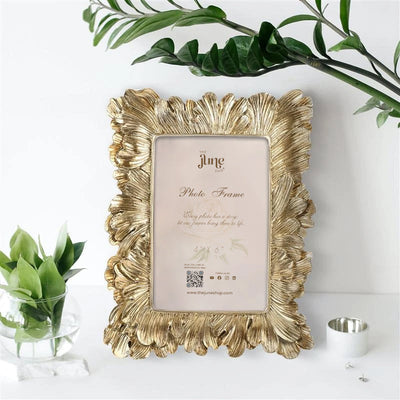 Arcane Petal Accent Photo Frame Desk Photo Frame The June Shop   