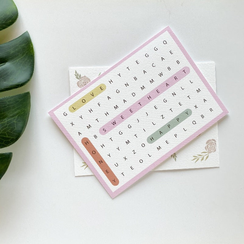 Crossword - Greeting Card Greeting Card Anme   