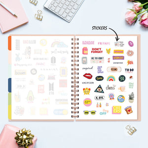 Shine Like The Universe - Undated Yearly Planner Undated Planners June Trading   