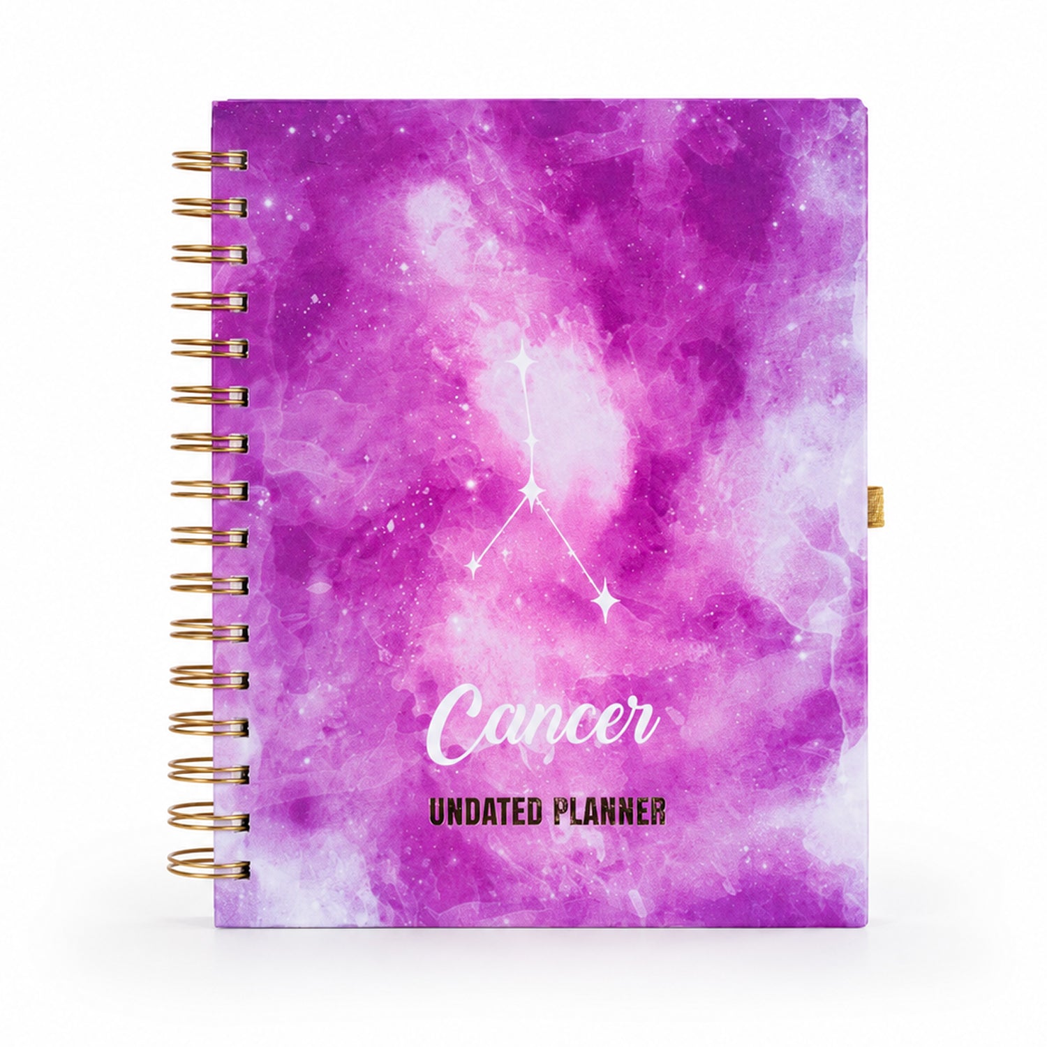 Undated Yearly Planner - Cancer + Ultimate Sticker Book