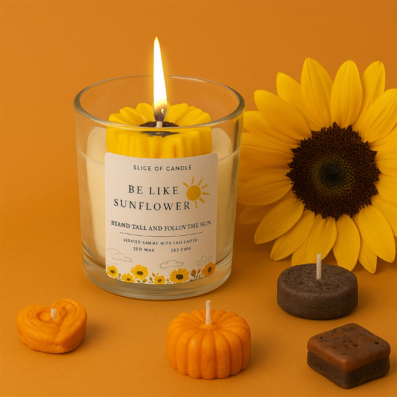Sunflower Candle