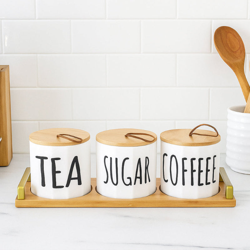 The Brew & Sweeten Canister Set